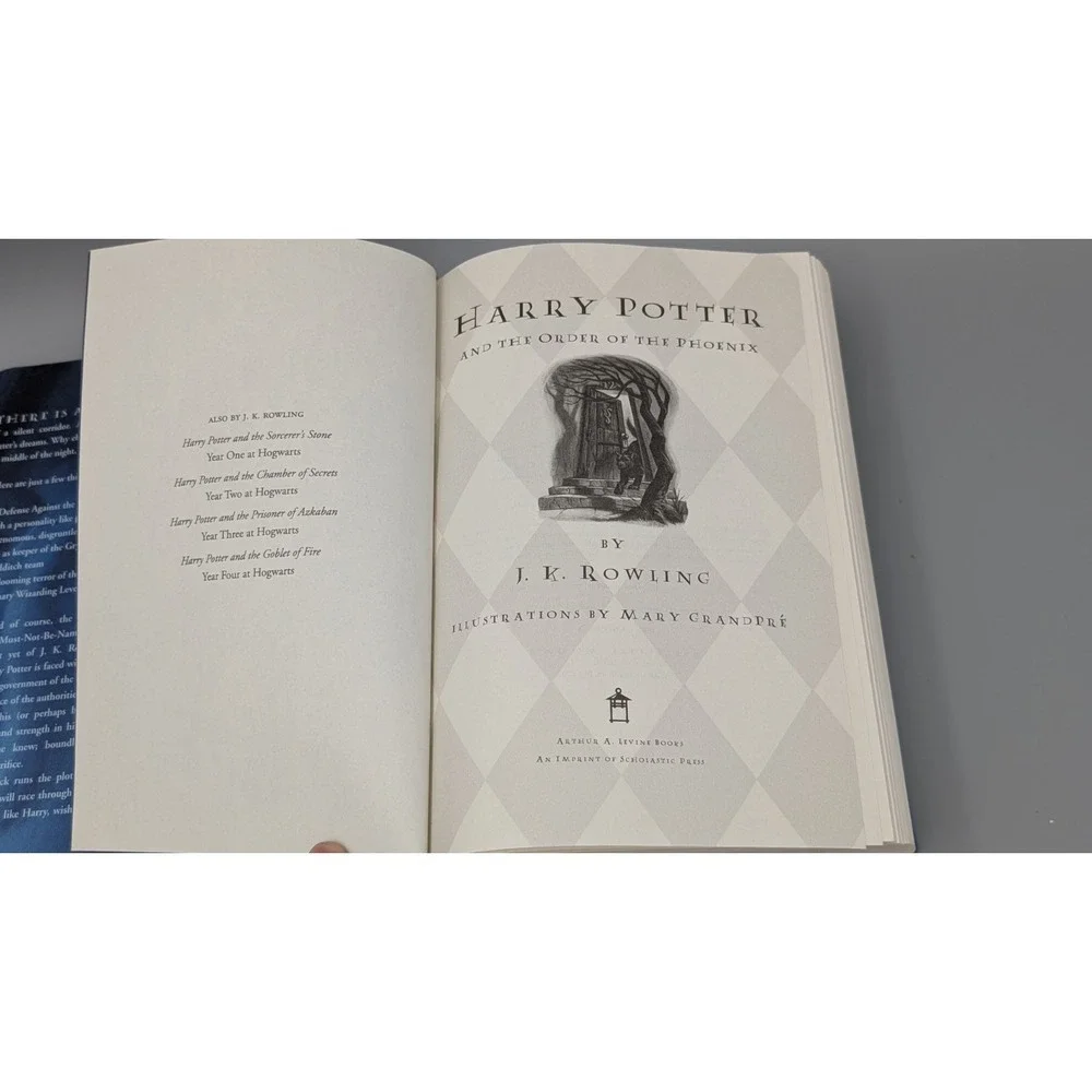 Harry Potter And the Order of the Phoenix 1st Edition 1st American Print 2003